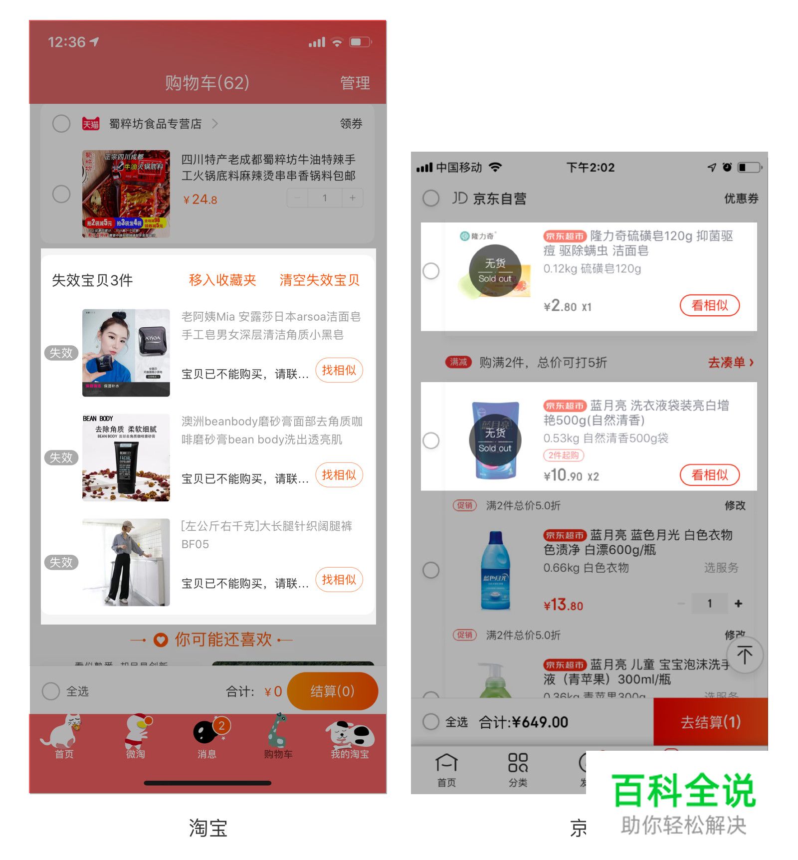 电商产品的购物车，设计细节你都注意到了吗？