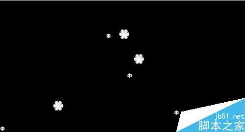 DW制作丰满大块的雪花