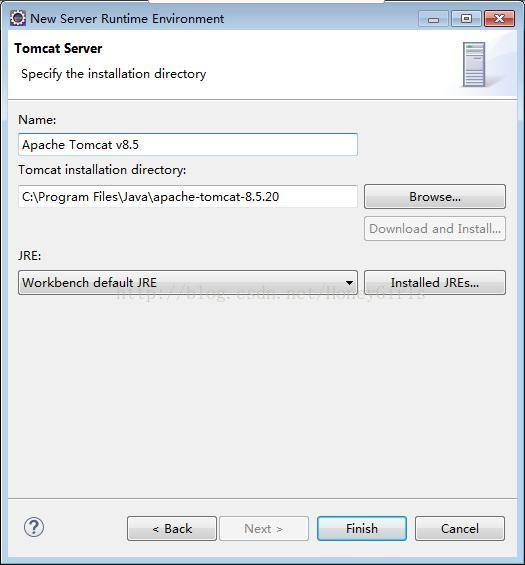 eclipse入门之创建第一个web程序(jsp测试环境)
