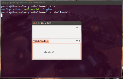 eclipse rcp详解Hello World以及eclipse rcp和osgi的简单展示(图文)