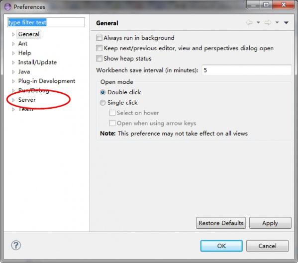 eclipse servers不见了怎么办 eclipse中没有server选项解决方法