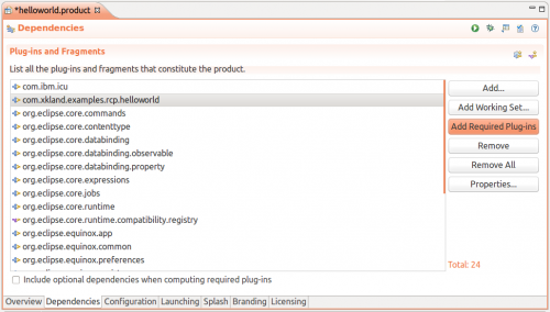eclipse rcp详解Hello World以及eclipse rcp和osgi的简单展示(图文)