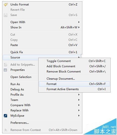 eclipse格式化代码快捷键无法使用怎么办?