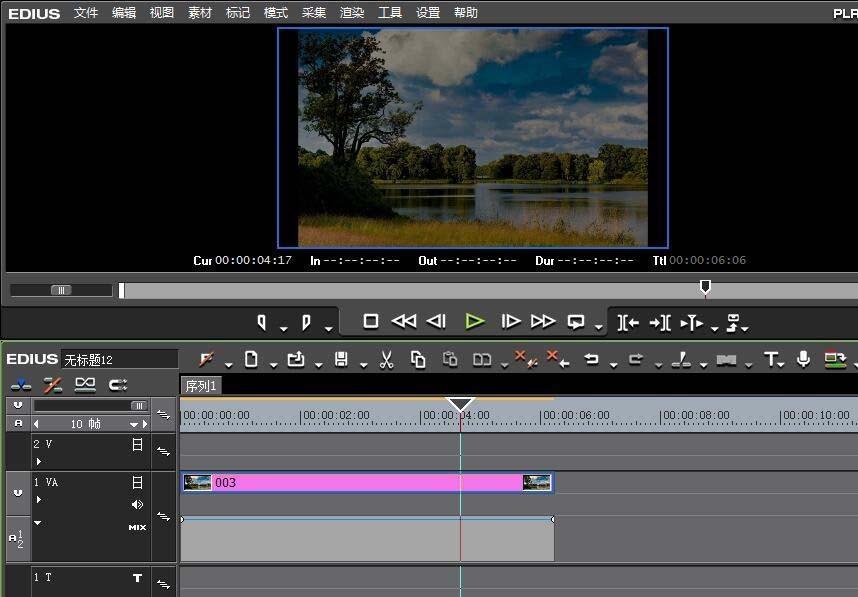 edius视频怎么添加渐暗效果? edius视频逐渐变暗的教程