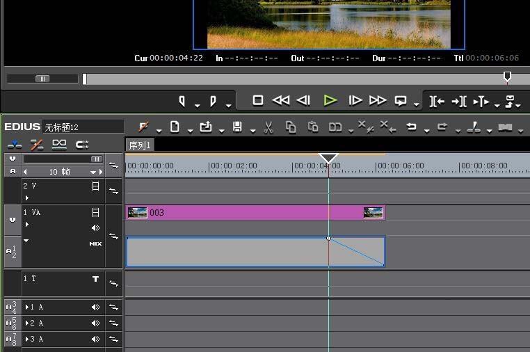 edius视频怎么添加渐暗效果? edius视频逐渐变暗的教程