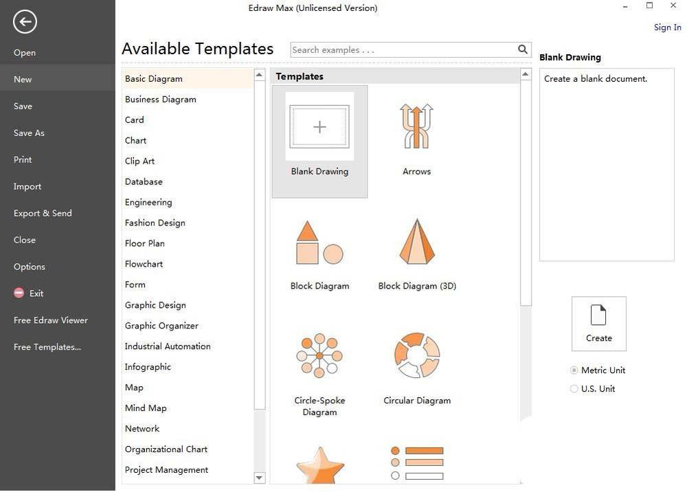 Edraw max亿图图示怎么创建维恩图?