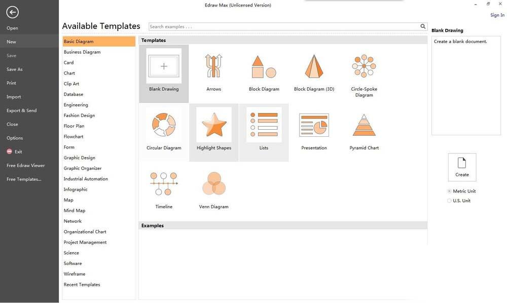 Edraw Max亿图图示怎么制作圆形图?
