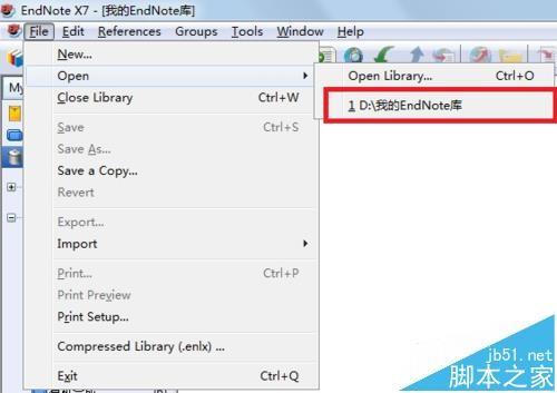 Endnote参考文献管理软件怎么将数据库建到百度云?
