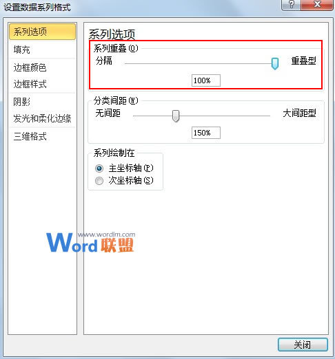 Excel2010图表如何制作柱形目标进度图
