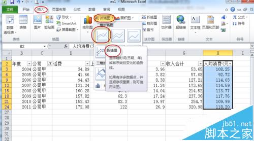 EXCEL折线图要怎么添加数据标记?