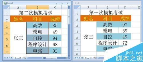 excel怎么做数据比对?