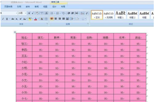 Excel表格如何复制转换成word文档中