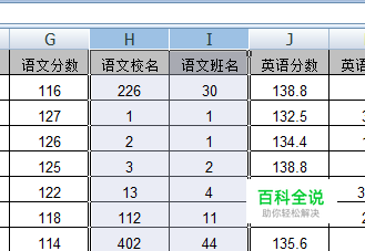 Excel中如何隐藏列和取消隐藏列