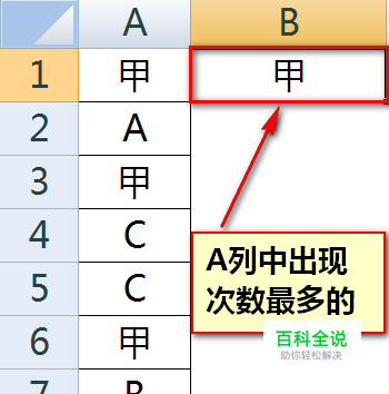 excel如何筛选或提取出现次数最多的数据