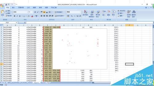 excel表格中怎么制作散点图并删除坐标?