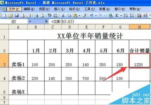 EXCEL表格怎么求和?excel表格求和做成格式化的表格
