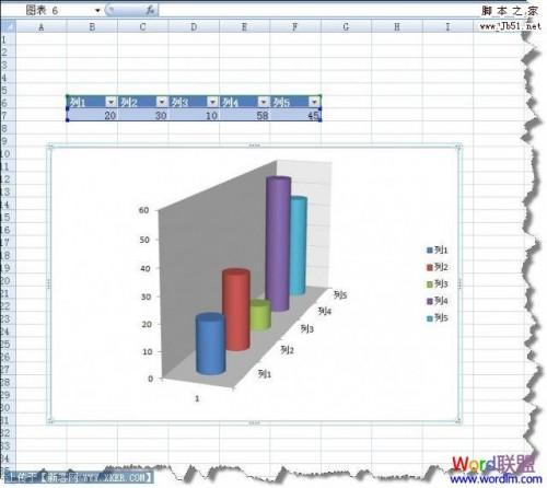 Excel 复制原汁原味的图表