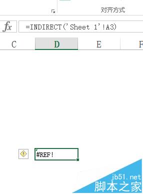 excel中indirect引用工作表返回ref错误值该怎么办?