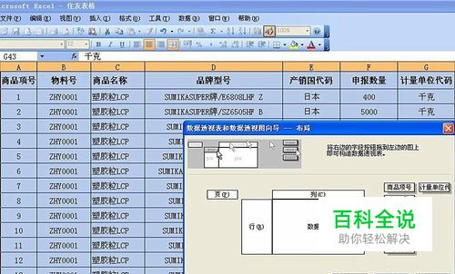 excel如何用数据透视表和数据透视图分类求和