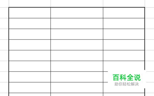 excel表格怎么设置外框粗内线细