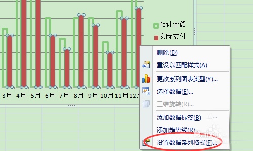 excel表格中的数据怎么做图表对比?