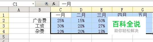 excel 插入图表,怎样显示百分比和日期