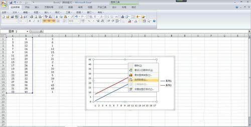 excel折线图怎样增加新数据 给图表添加新数据的设置方法