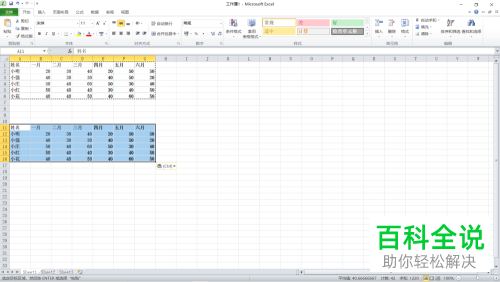 Excel表格中的数据怎么转换成图片显示