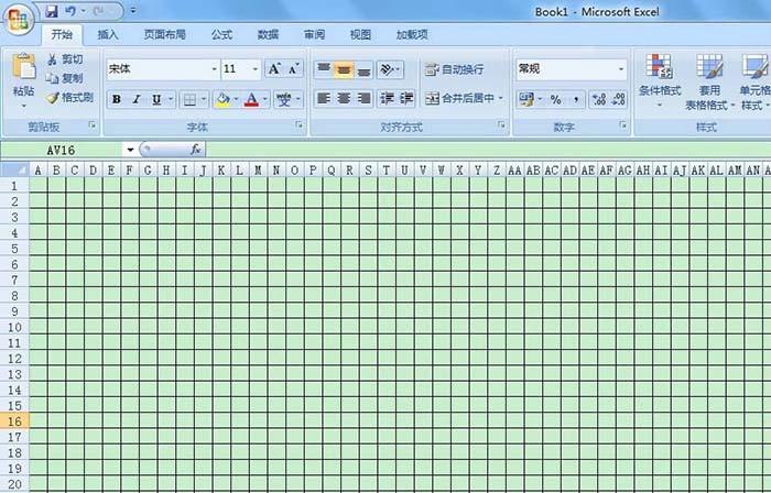 excel表格怎么制作成2cm的小方格效果?