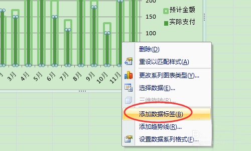 excel表格中的数据怎么做图表对比?