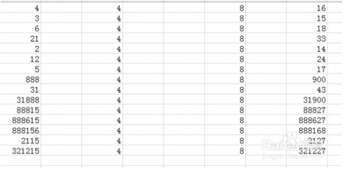 excel表格中多列求和的方法