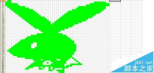 excel中怎么使用vba绘制一个大头兔的图片?