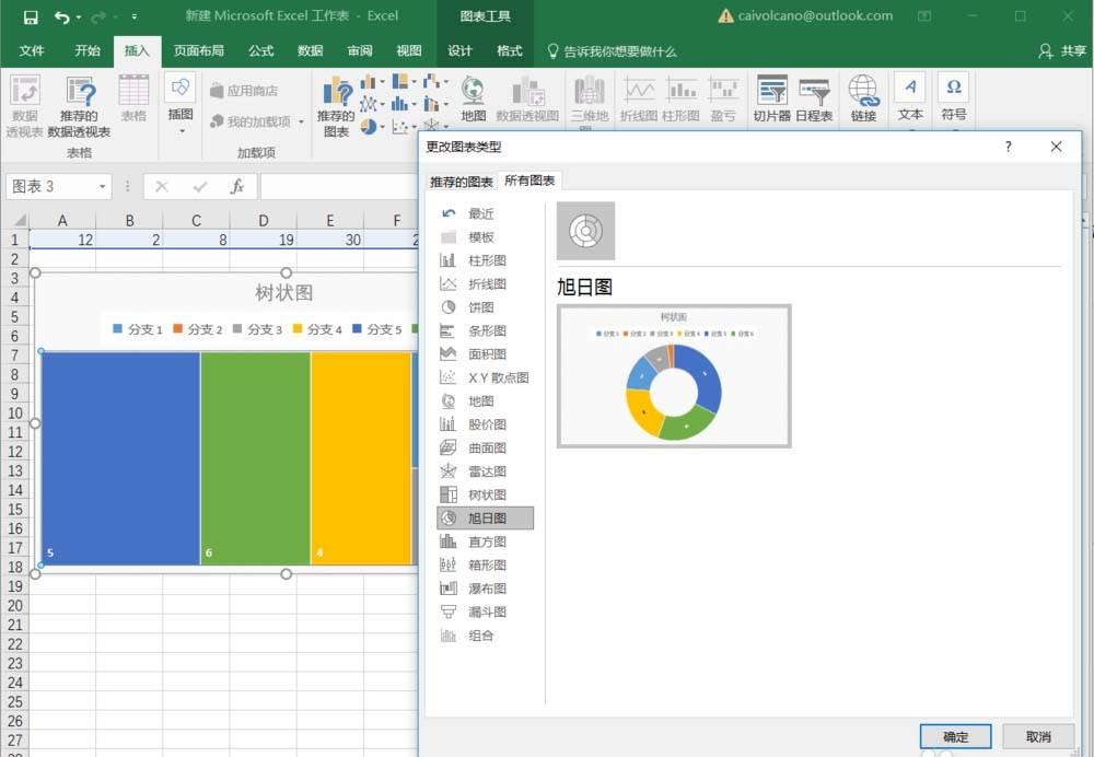 excel2016中新增的六大图表功能怎么使用?
