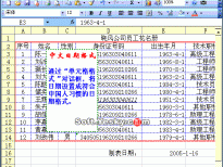 Excel2003入门动画教程专辑(共68篇)