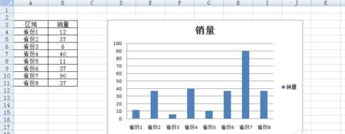 excel中怎么使柱状图显示数据