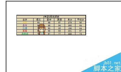 excel表格打印时怎么显示背景?