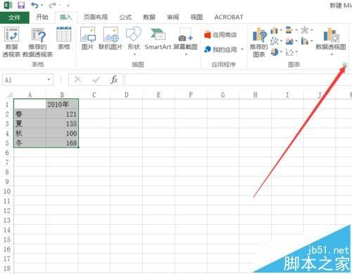 Excel2016怎么创建各种形状的图表?
