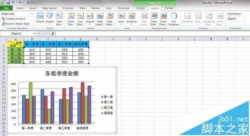 excel怎么设置图表格式? excel中chart tools的使用方法