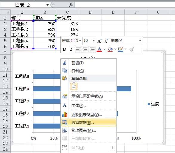 excel表格中怎么制作滑轮散点图表?