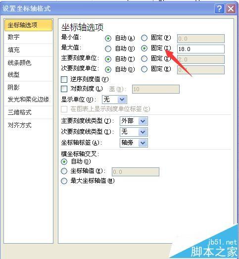 Excel数据图表中怎么添加分割线?