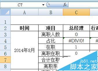 EXCEL花名册怎么提取各月份离职统计表?