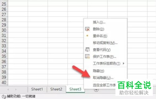 excel表格中的工作表怎么设置隐藏