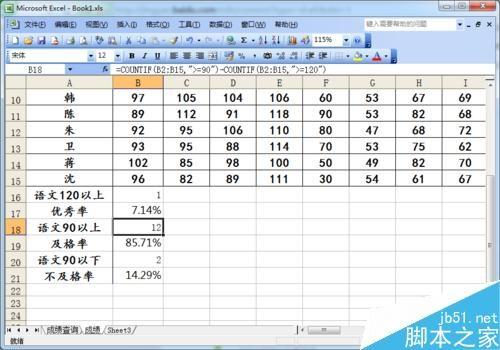 excel统计函数countif有什么作用?怎么使用?