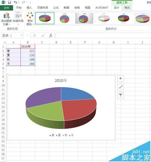 Excel2016怎么创建各种形状的图表?