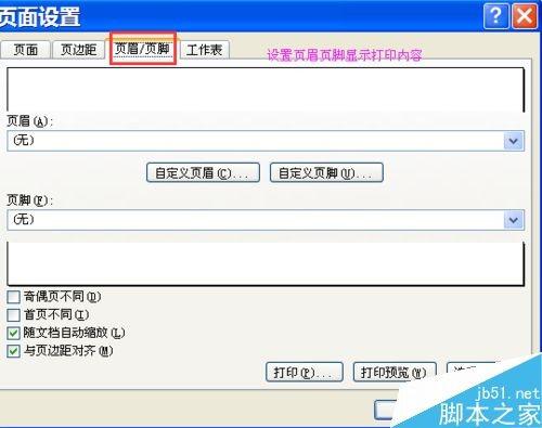 excel中每个打印设置选项是什么意思?
