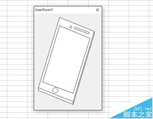 excel中怎么在窗体中绘制iPhone4模型?