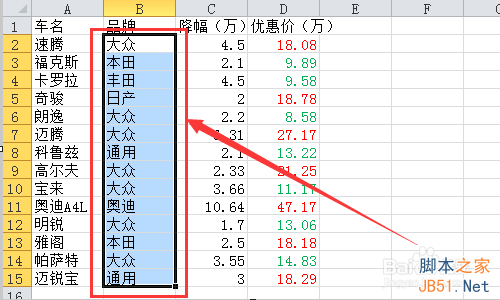 Excel2010数据有效性序列如何进行设置?