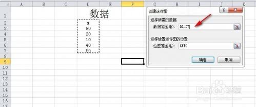 Excel怎么在单元格内绘制折线图