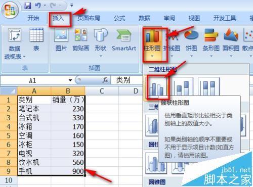 Excel数据怎么制作成高级柱状图?