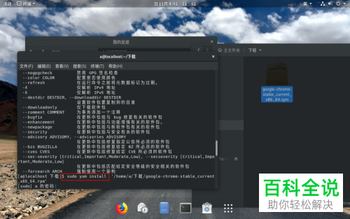 Fedora 29下安装Chrome浏览器的具体操作步骤